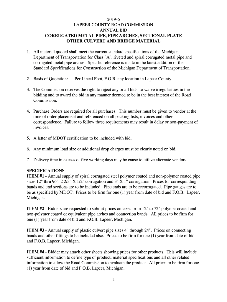 Fillable Online residential driveway approach hard surface Lapeer