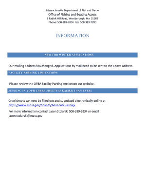 Office of Fishing and Boating AccessMass.gov