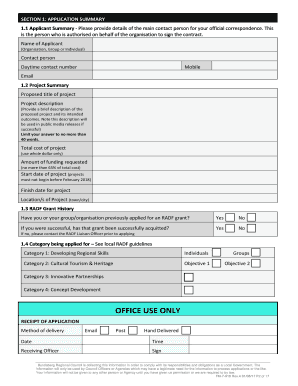 APPLICATION FORM ROUND 1, 2017 - Amazon S3