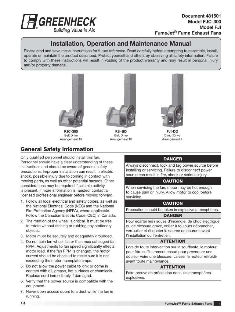 Fillable Online Model FJC300 Fax Email Print pdfFiller