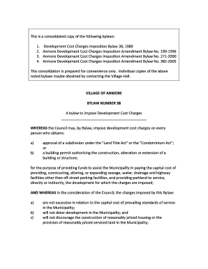 Development Cost Charges Bylaw - Powell River - Document ...