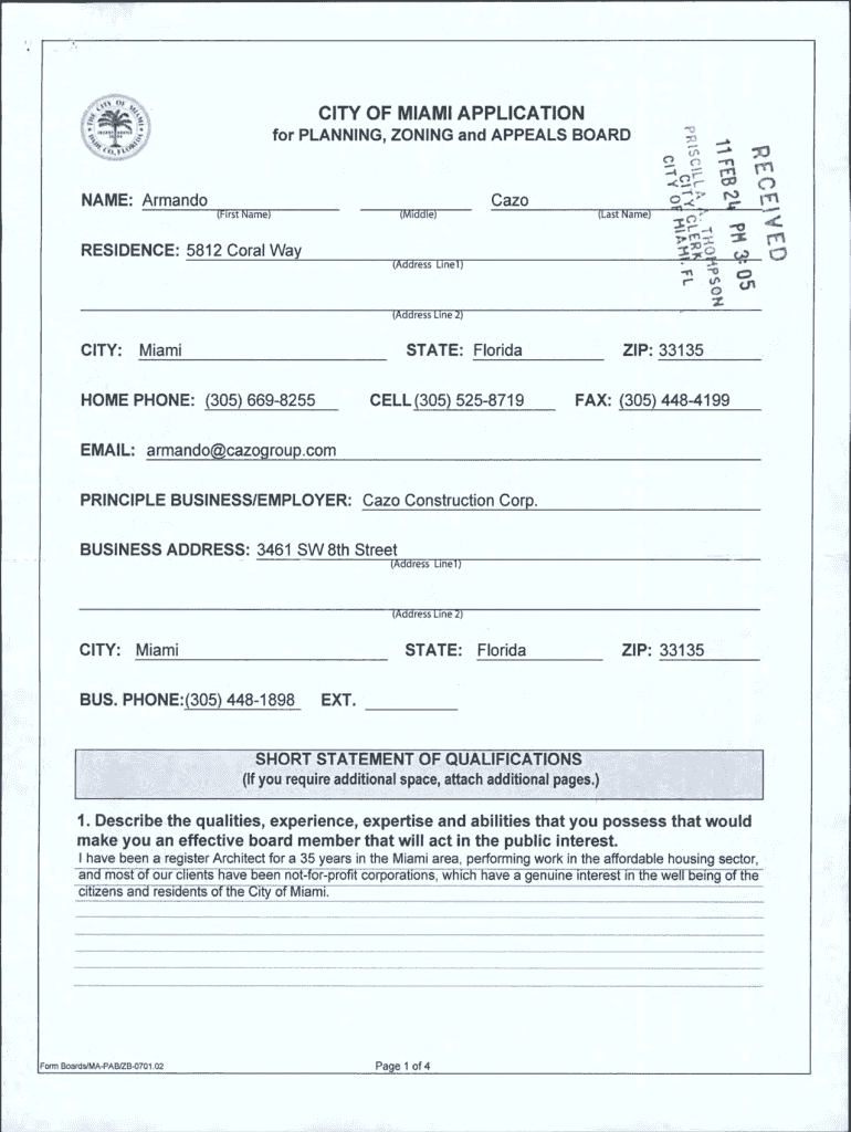 Form preview