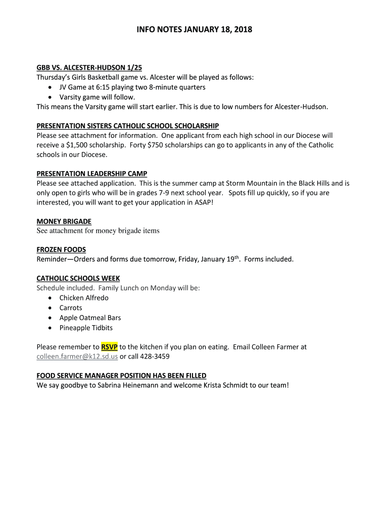 Fillable Online High School Home AlcesterHudson School District 611