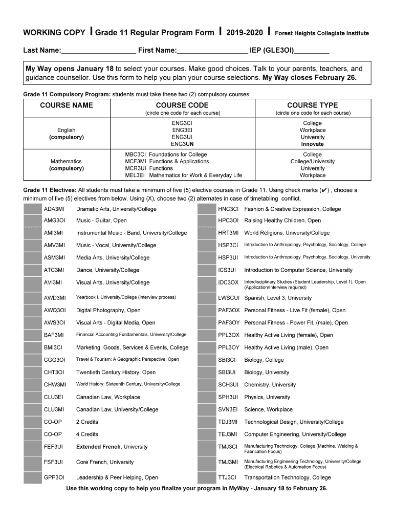 Form preview