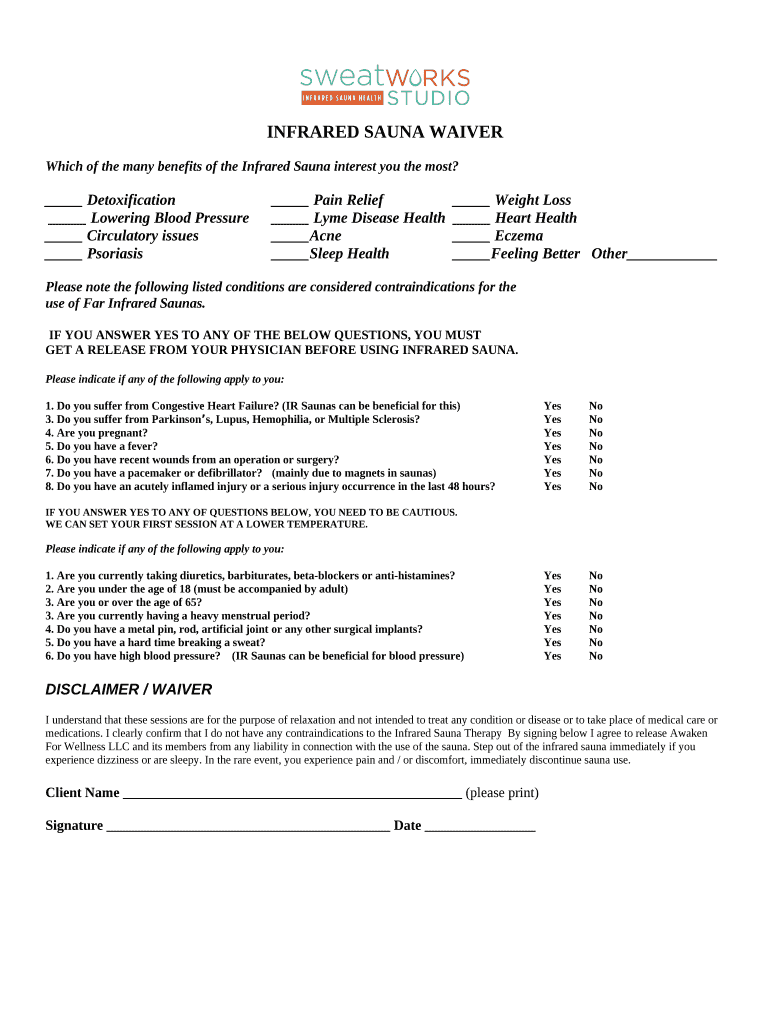 Do infrared saunas have any health benefits? Mayo Clinic Doc Template