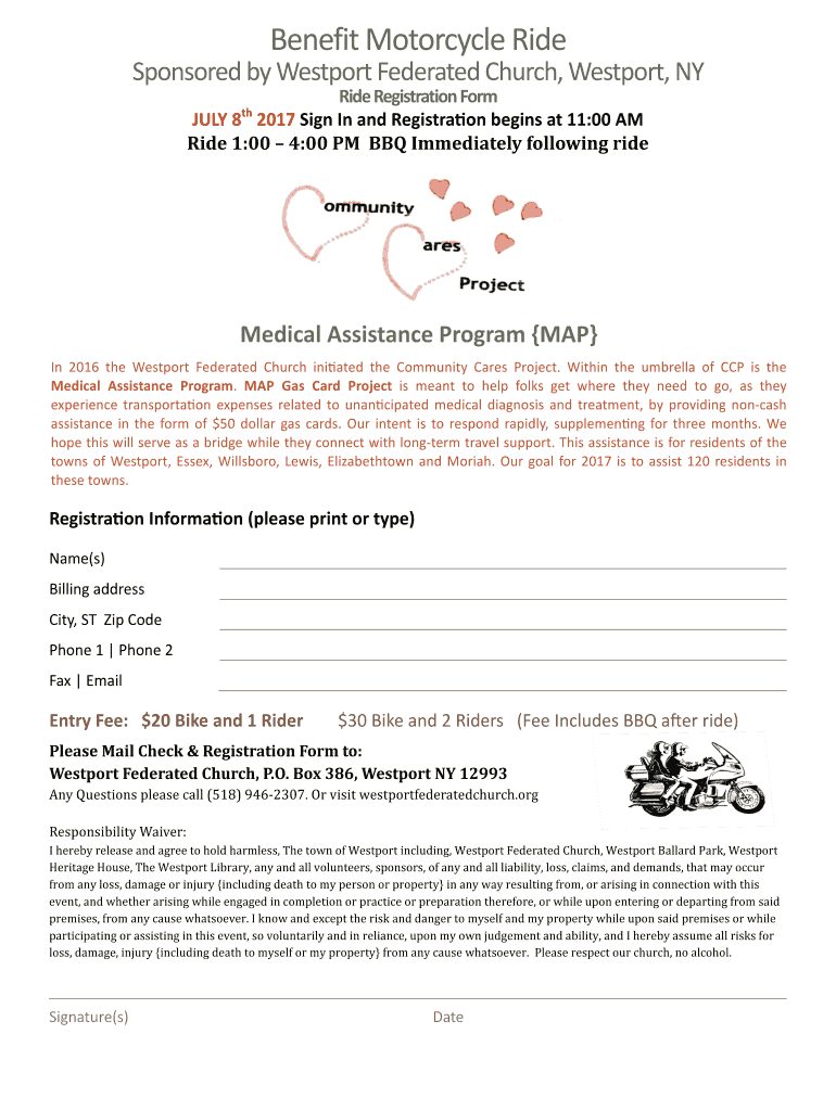 Fillable Online Motorcycle Registration Form.docx Fax Email Print
