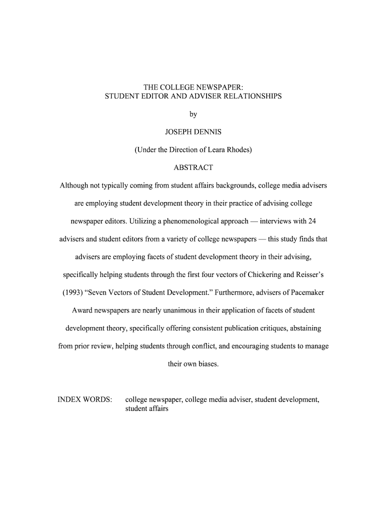 a student newspaper editor is adding images Preview on Page 1