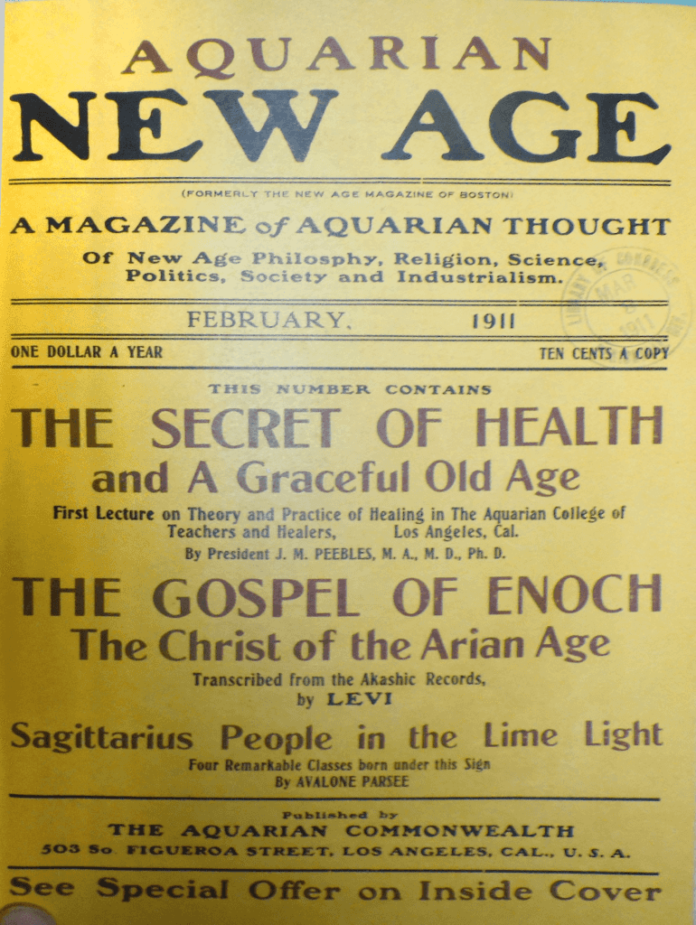 Fillable Online After 28 Years, New Age Journal Changes Its Name to