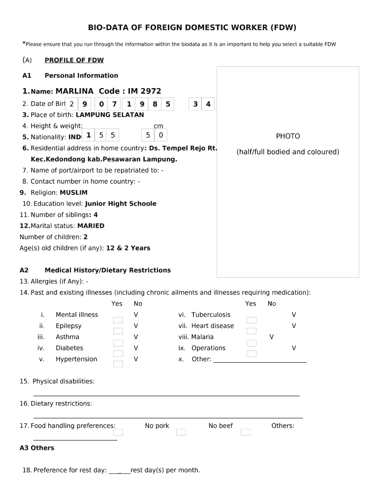 Form preview