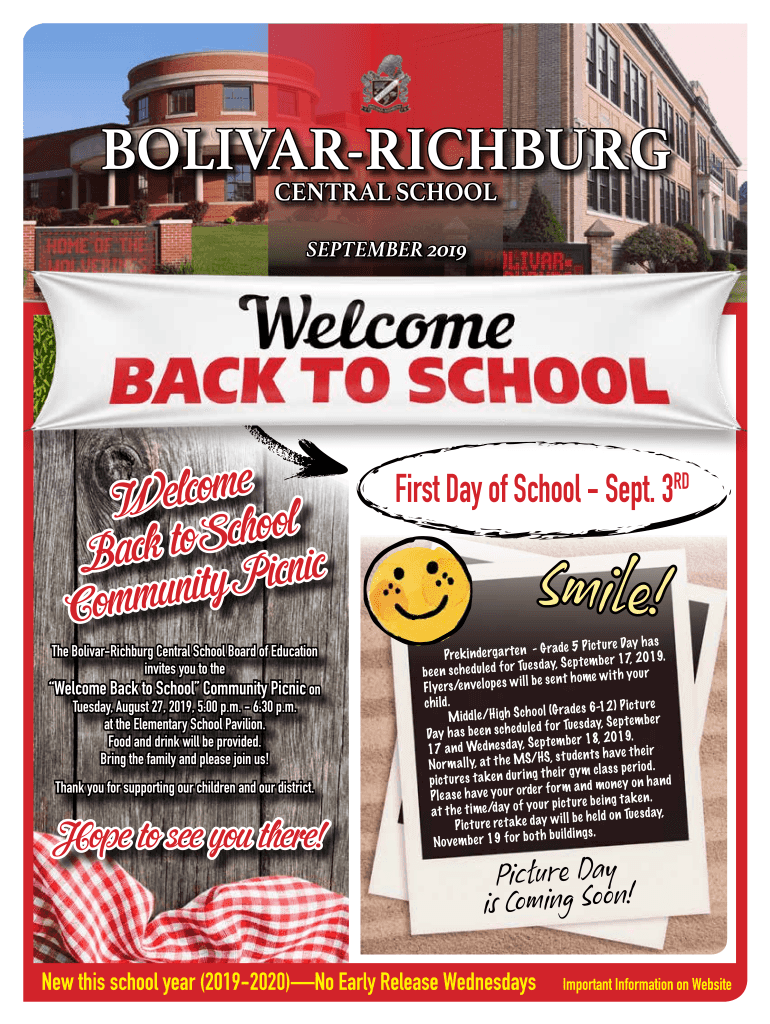 Fillable Online Home / BolivarRichburg Central School District