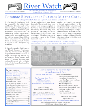 Press Releases - Potomac Riverkeeper Network