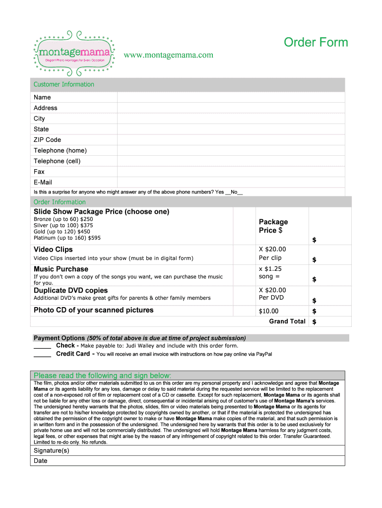 Form preview