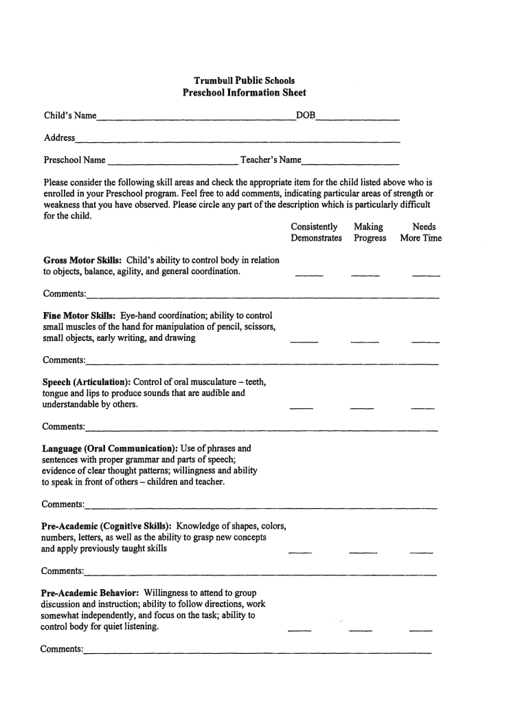 Form preview