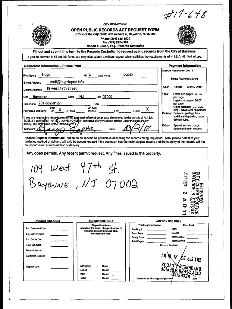 Form preview
