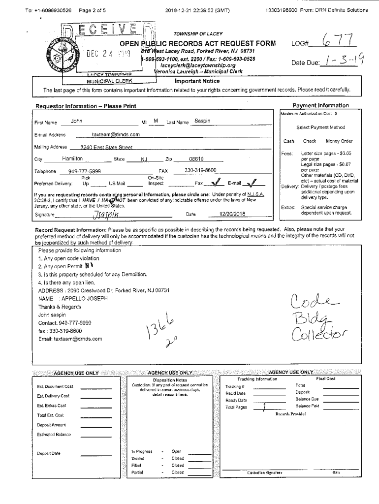 Form preview