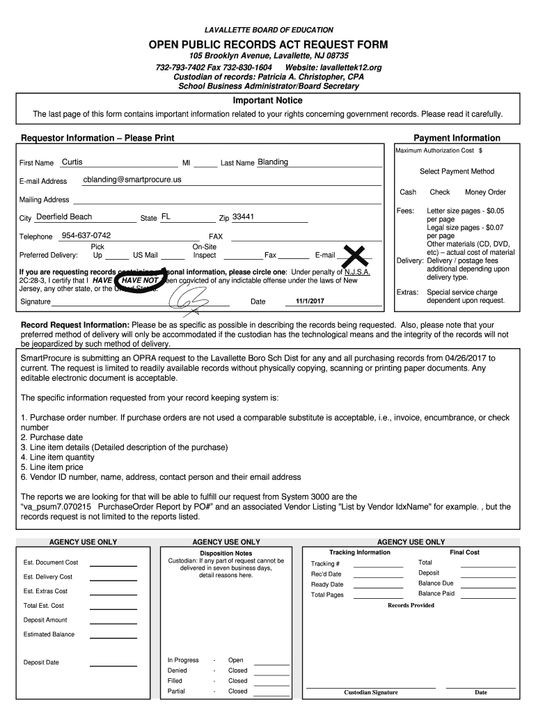 Form preview
