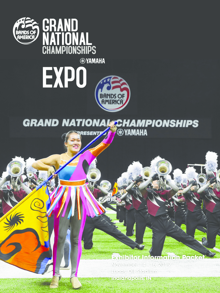 Fillable Online Bands of America Grand National Championships Returns