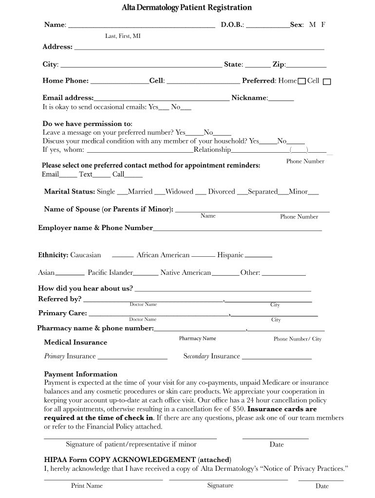 Form preview