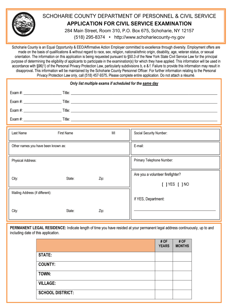 new york civil service examination Preview on Page 1