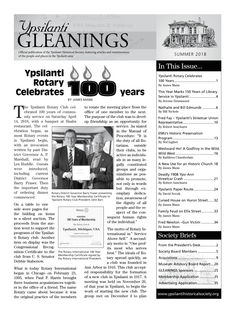 Fillable Online Ypsilanti. The City of Ypsilanti launched a. The