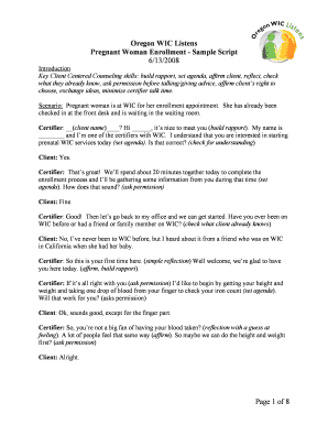 enrollment of pregnant woman - Oregon.gov