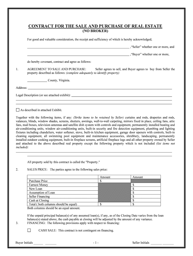 agreement contract sale purchase Preview on Page 1