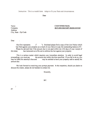 Sample Notice Legal - Fill Online, Printable, Fillable, Blank | pdfFiller