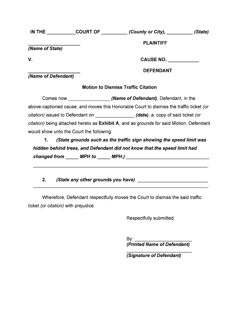 Motion To Dismiss Exclusive Remedy In Las Vegas Nevada 2020 2022 Fill 