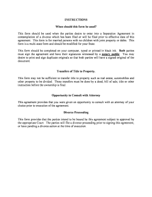 Property Settlement Agreement - Fill Online, Printable, Fillable, Blank ...