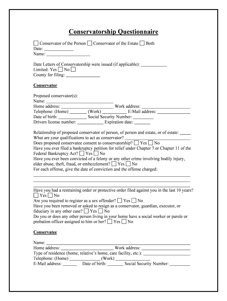 alabama conservatorship forms Preview on Page 1