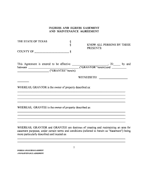 easement maintenance