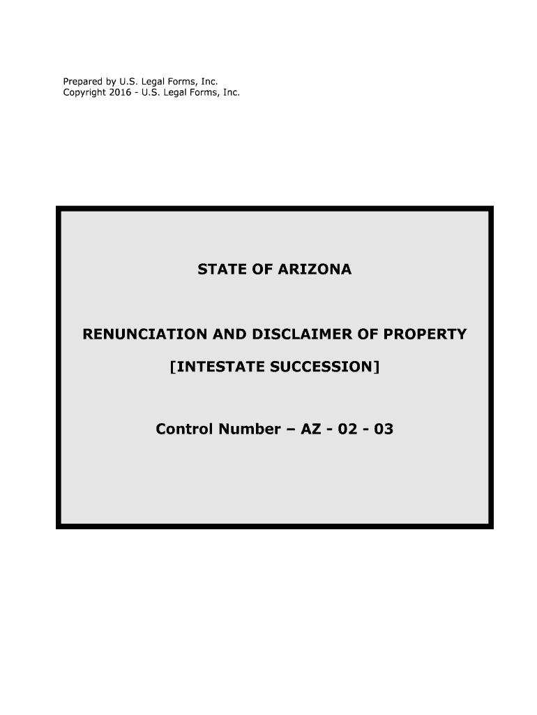 Fillable Online intestate succession arizona Fax Email Print pdfFiller