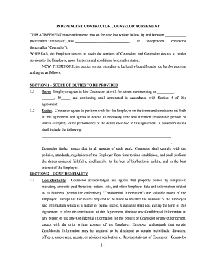 Independent contractor