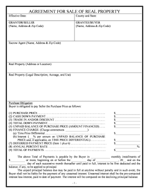 Property Sale Agreement Sample - Fill Online, Printable, Fillable, Blank | pdfFiller
