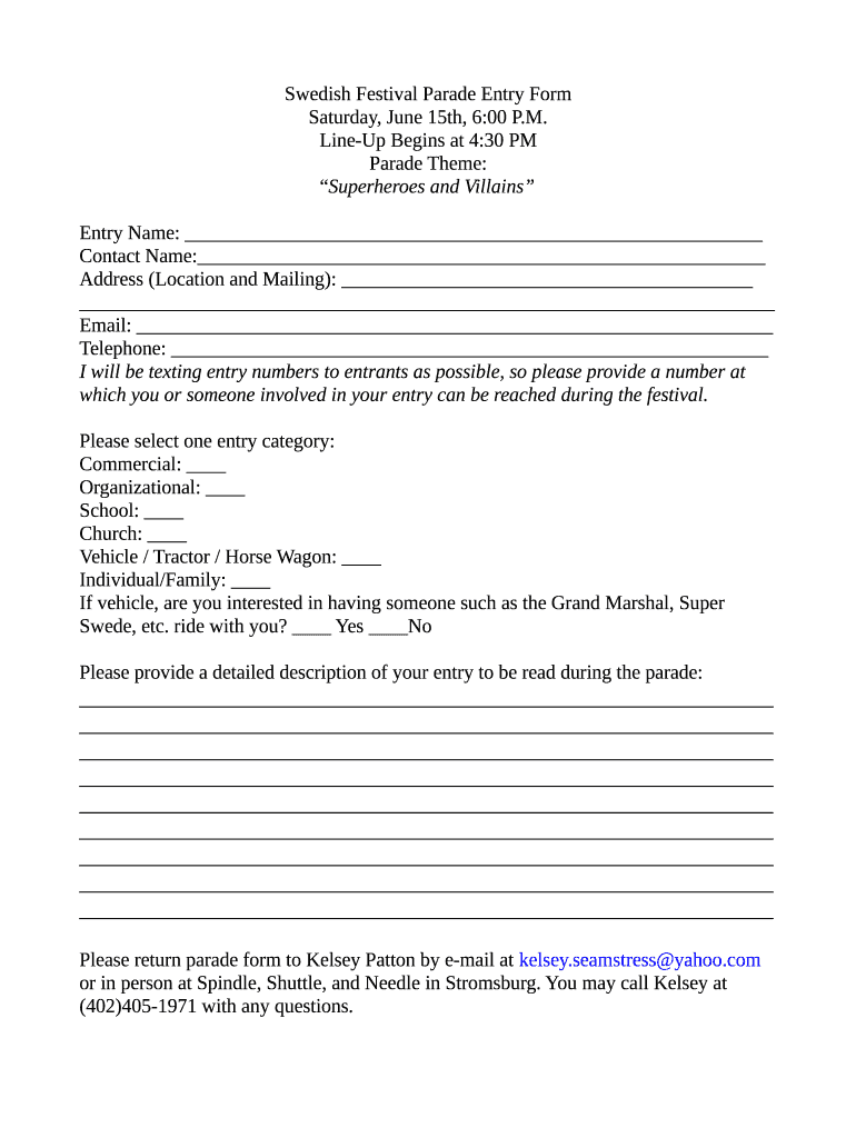 Form preview