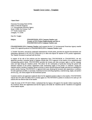 Letter of Interest Form - EPA