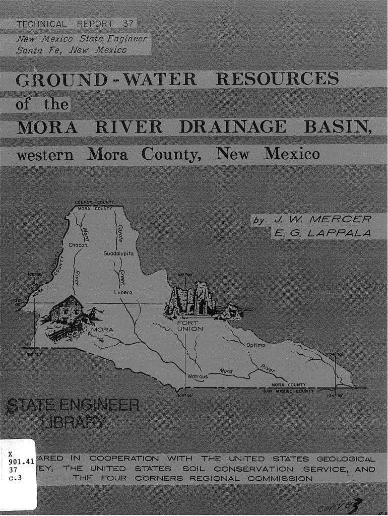 Fillable Online Mexico State Engineer Fax Email Print pdfFiller