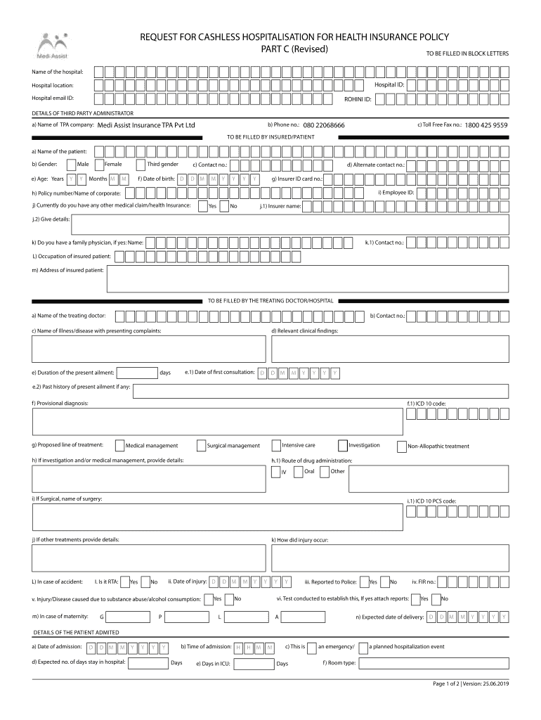 Medibuddy Claim Form Fill Online, Printable, Fillable, Blank pdfFiller