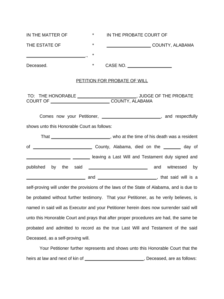 Alabama Probate Fill Out Sign Online DocHub Alabama Probate Fill Out Sign Online DocHub