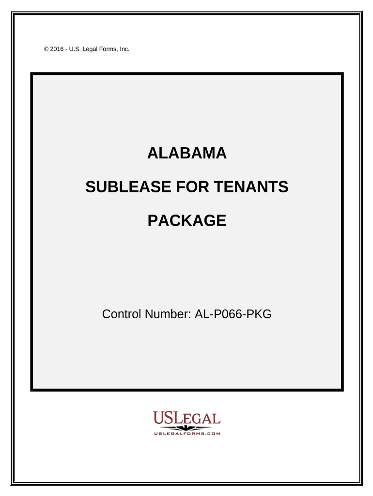 sub lease agreement Preview on Page 1