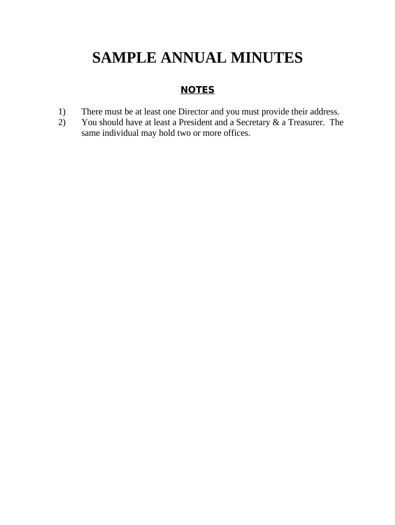 Annual Minutes - Arkansas - Arkansas Preview on Page 1
