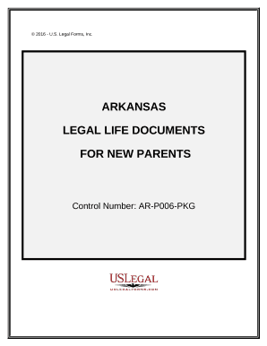 Essential Legal Life Documents for New Parents - Arkansas