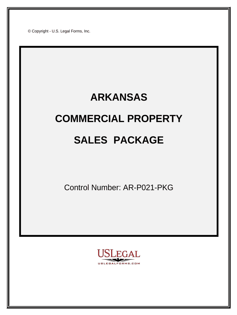 Commercial Property Sales Package - Arkansas Preview on Page 1.