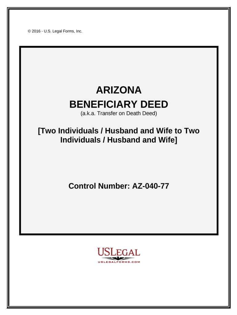 transfer on death deed arizona pdf Preview on Page 1