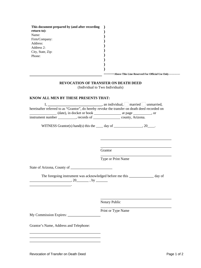 transfer deed beneficiary Preview on Page 1.