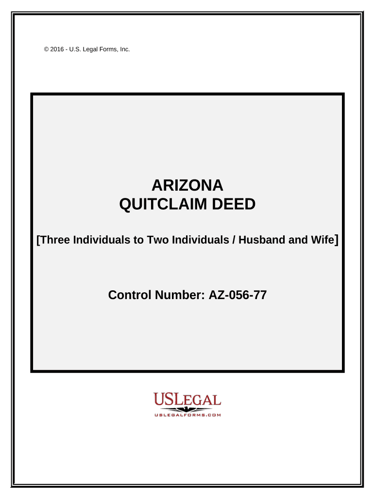 quit claim deed arizona Preview on Page 1