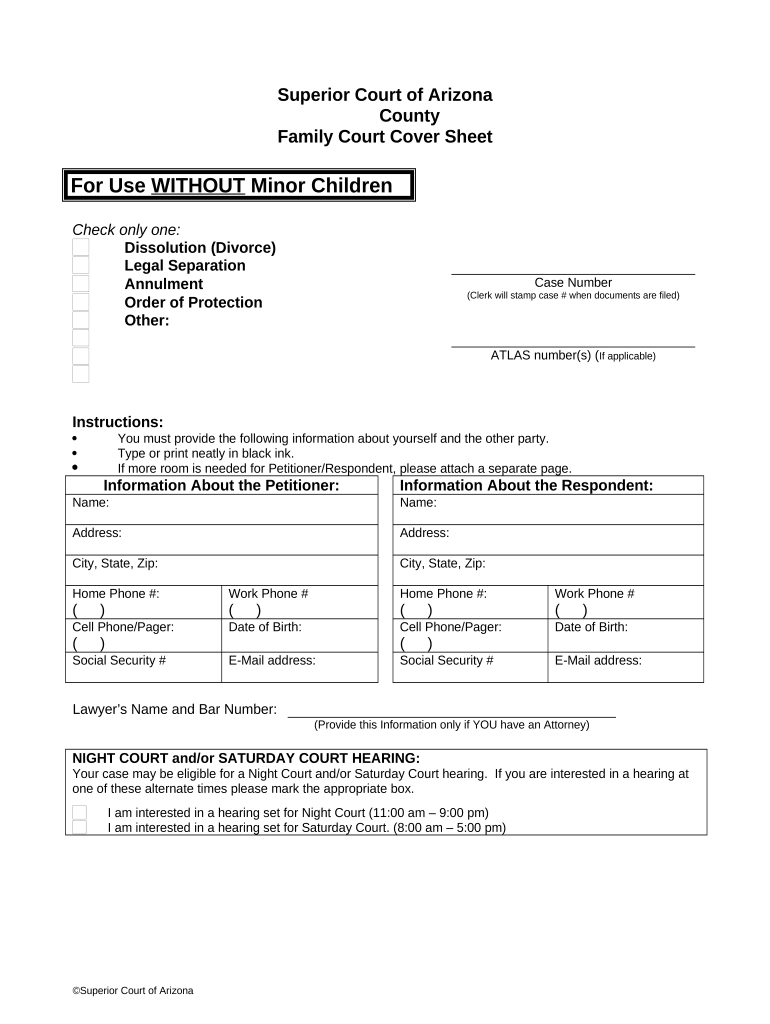Family Court Case Lookup Az Fill Out Sign Online DocHub