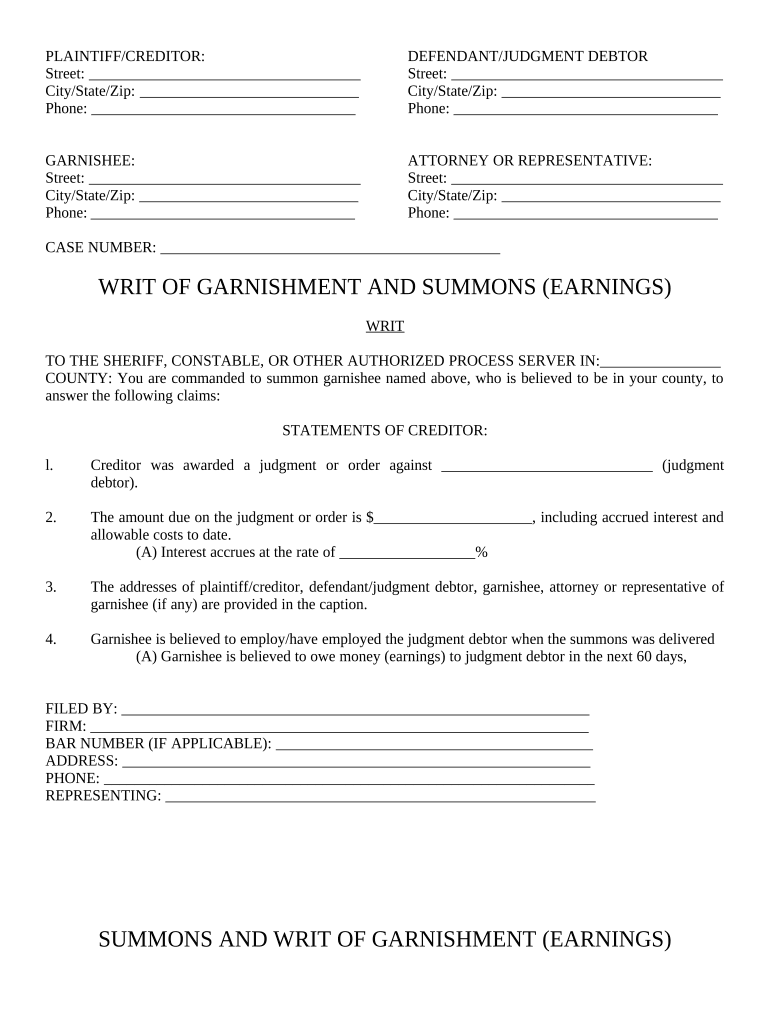 Arizona garnishment laws 2023 Fill out & sign online DocHub