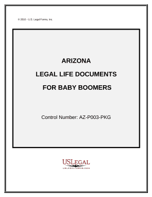 Essential Legal Life Documents for Baby Boomers - Arizona