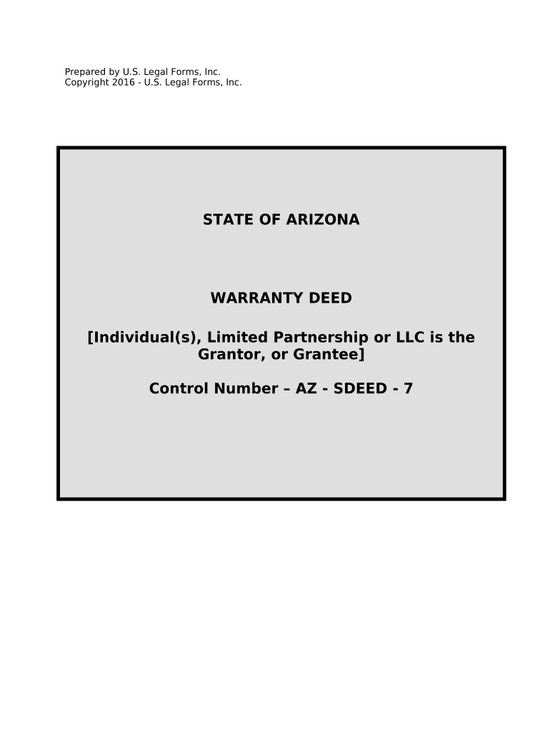 warranty deed grantor Preview on Page 1